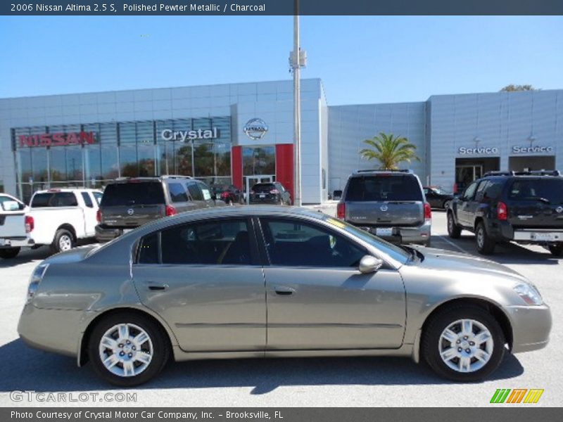 Polished Pewter Metallic / Charcoal 2006 Nissan Altima 2.5 S