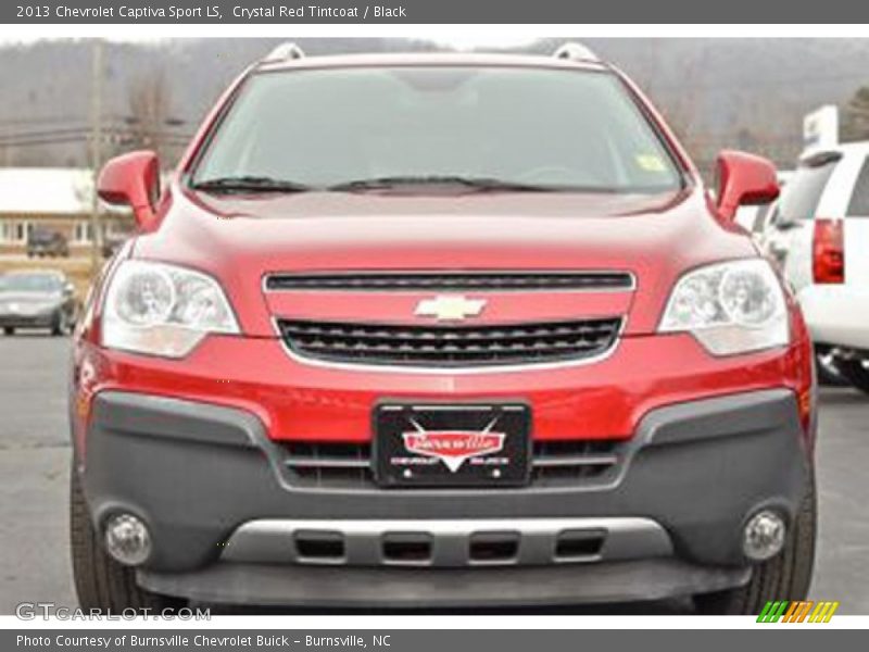 Crystal Red Tintcoat / Black 2013 Chevrolet Captiva Sport LS