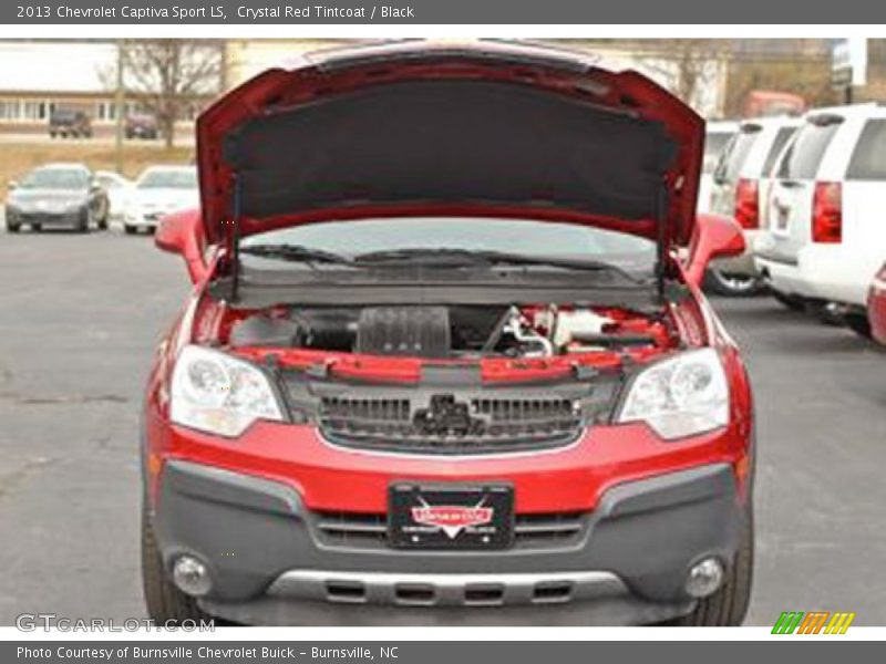 Crystal Red Tintcoat / Black 2013 Chevrolet Captiva Sport LS