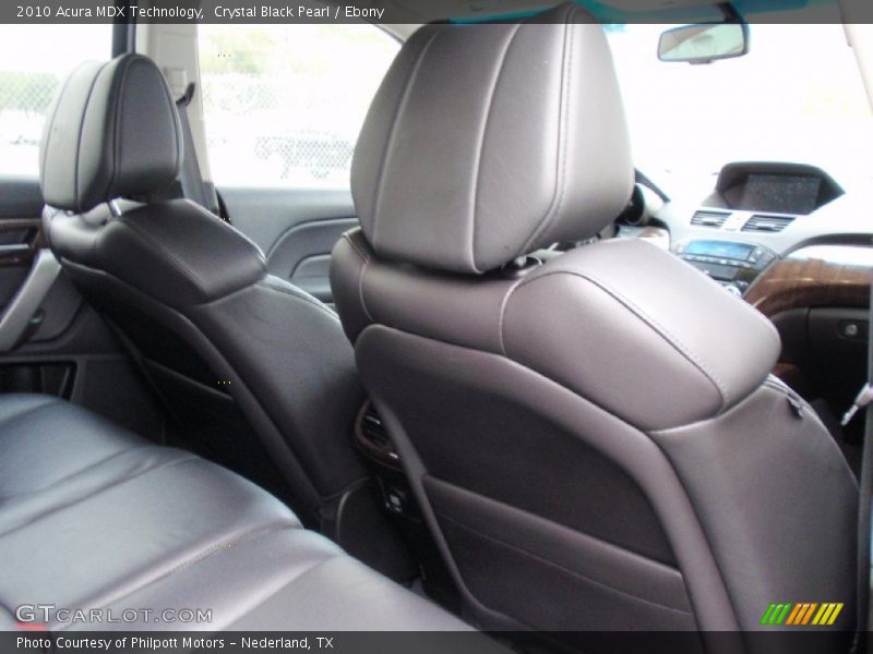 Crystal Black Pearl / Ebony 2010 Acura MDX Technology
