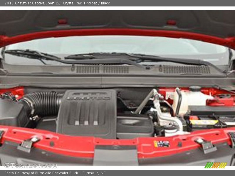 Crystal Red Tintcoat / Black 2013 Chevrolet Captiva Sport LS