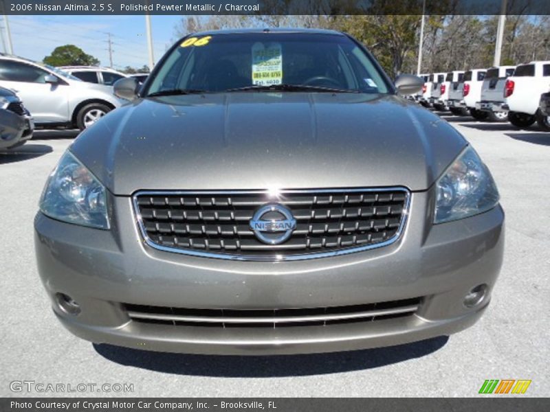 Polished Pewter Metallic / Charcoal 2006 Nissan Altima 2.5 S