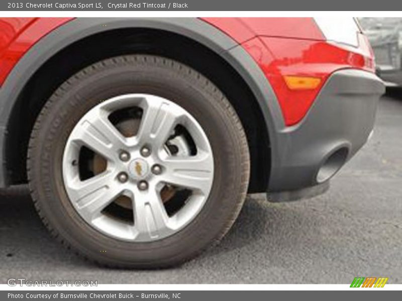 Crystal Red Tintcoat / Black 2013 Chevrolet Captiva Sport LS