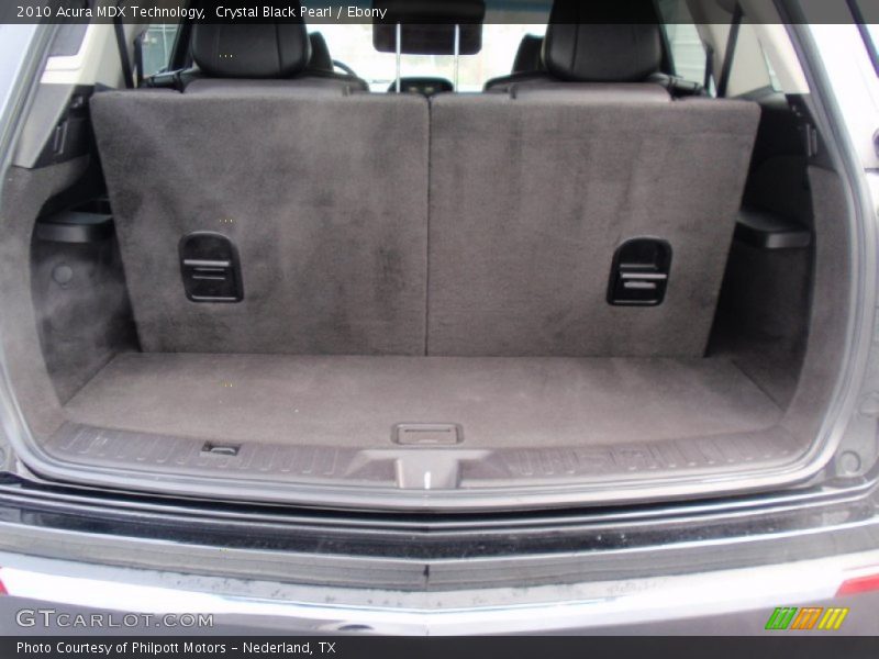 Crystal Black Pearl / Ebony 2010 Acura MDX Technology