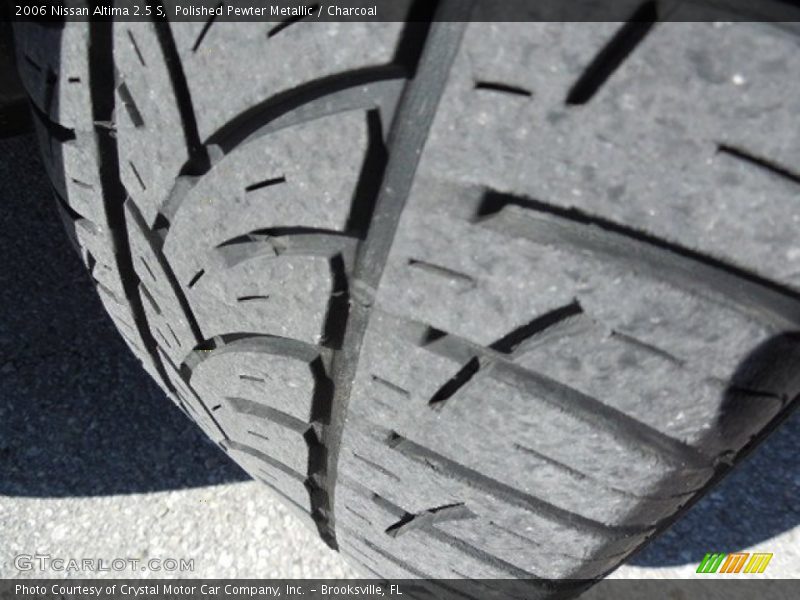 Polished Pewter Metallic / Charcoal 2006 Nissan Altima 2.5 S