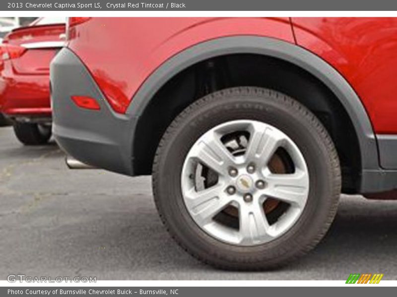 Crystal Red Tintcoat / Black 2013 Chevrolet Captiva Sport LS