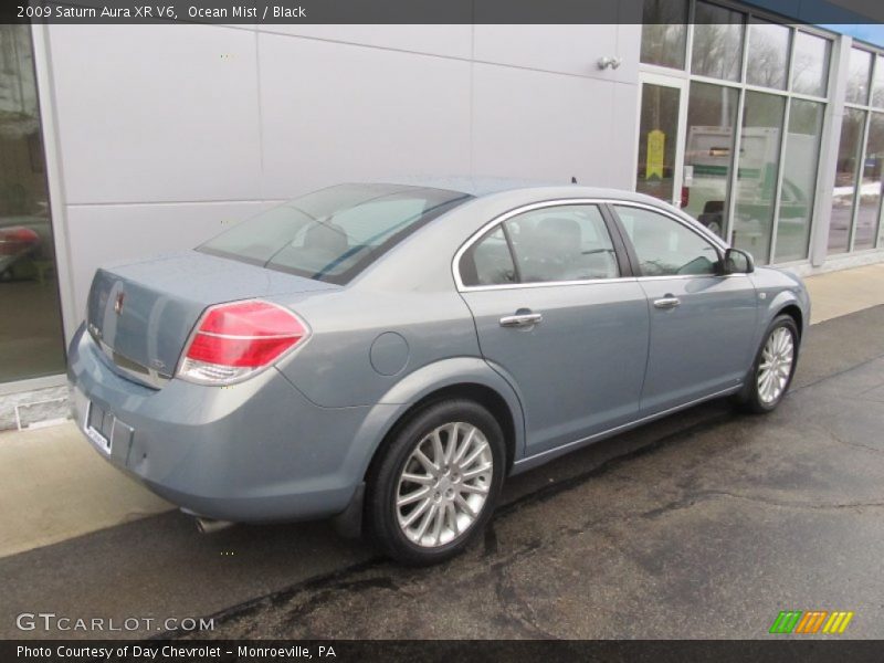 Ocean Mist / Black 2009 Saturn Aura XR V6