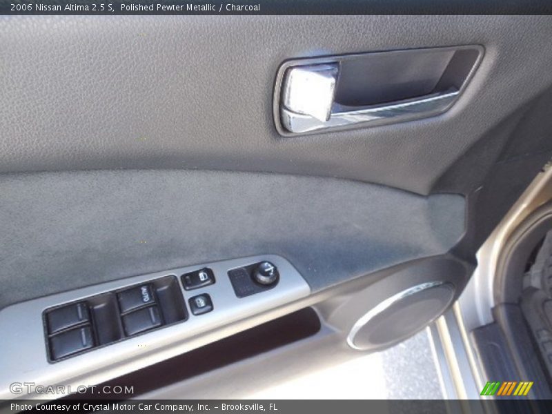 Polished Pewter Metallic / Charcoal 2006 Nissan Altima 2.5 S