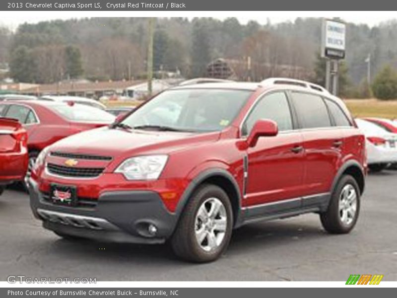 Crystal Red Tintcoat / Black 2013 Chevrolet Captiva Sport LS
