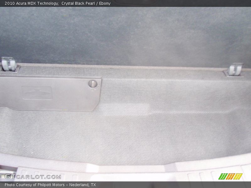 Crystal Black Pearl / Ebony 2010 Acura MDX Technology