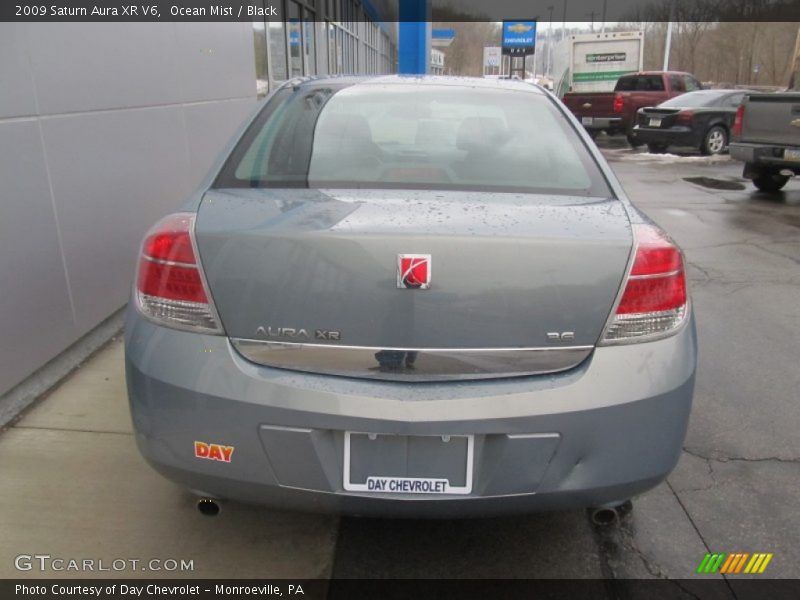 Ocean Mist / Black 2009 Saturn Aura XR V6