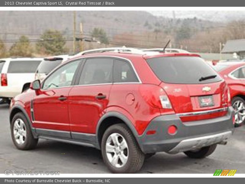 Crystal Red Tintcoat / Black 2013 Chevrolet Captiva Sport LS