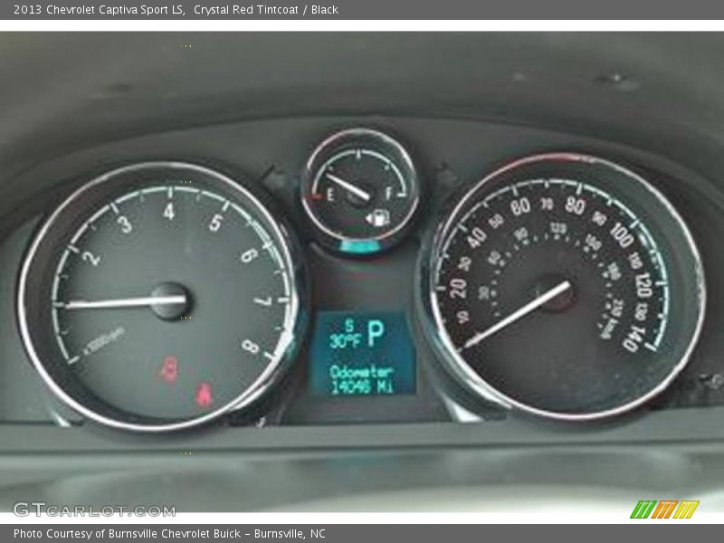 Crystal Red Tintcoat / Black 2013 Chevrolet Captiva Sport LS