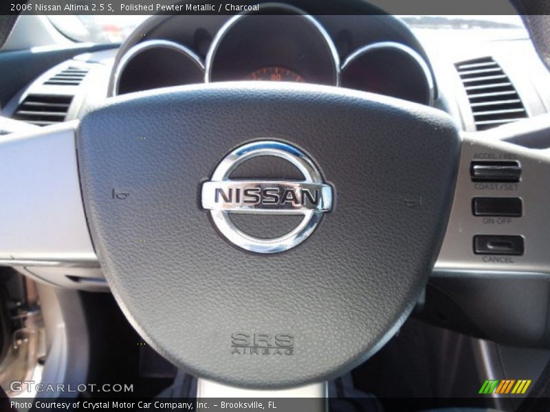 Polished Pewter Metallic / Charcoal 2006 Nissan Altima 2.5 S
