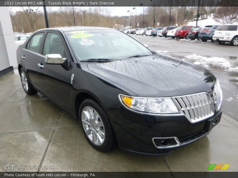 Front 3/4 View of 2012 MKZ AWD