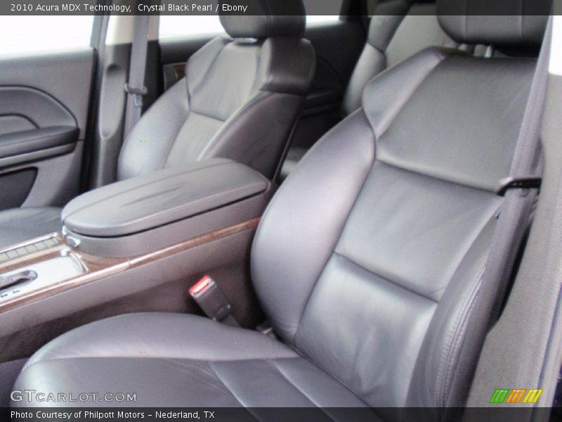 Crystal Black Pearl / Ebony 2010 Acura MDX Technology