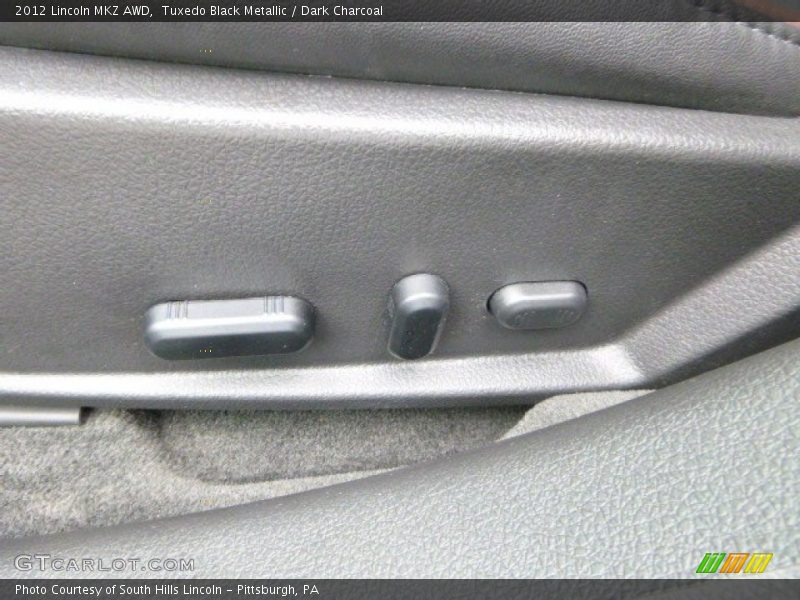 Tuxedo Black Metallic / Dark Charcoal 2012 Lincoln MKZ AWD