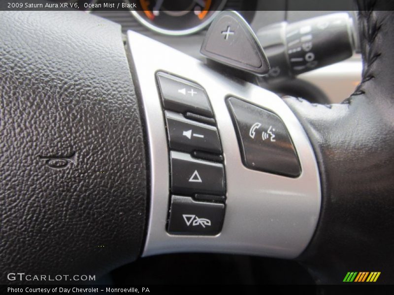 Ocean Mist / Black 2009 Saturn Aura XR V6