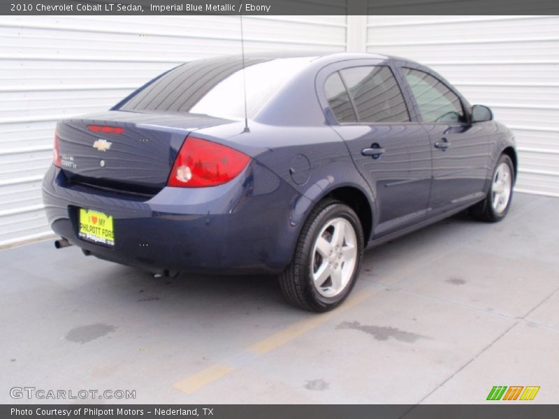 Imperial Blue Metallic / Ebony 2010 Chevrolet Cobalt LT Sedan