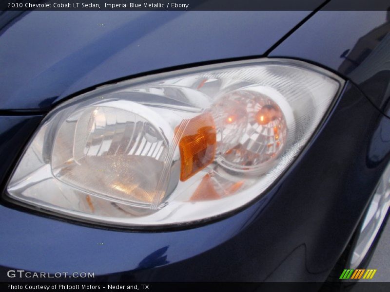 Imperial Blue Metallic / Ebony 2010 Chevrolet Cobalt LT Sedan