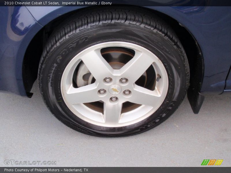 Imperial Blue Metallic / Ebony 2010 Chevrolet Cobalt LT Sedan