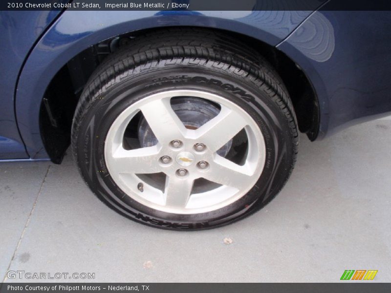 Imperial Blue Metallic / Ebony 2010 Chevrolet Cobalt LT Sedan