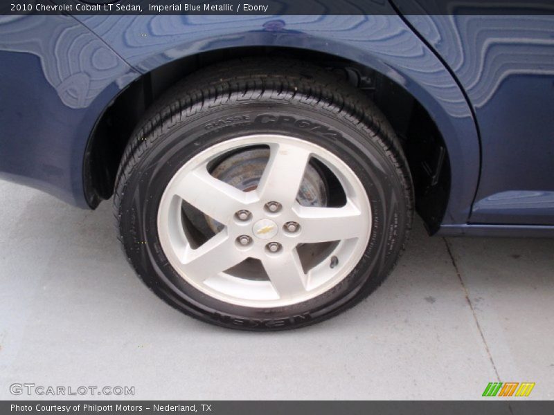 Imperial Blue Metallic / Ebony 2010 Chevrolet Cobalt LT Sedan