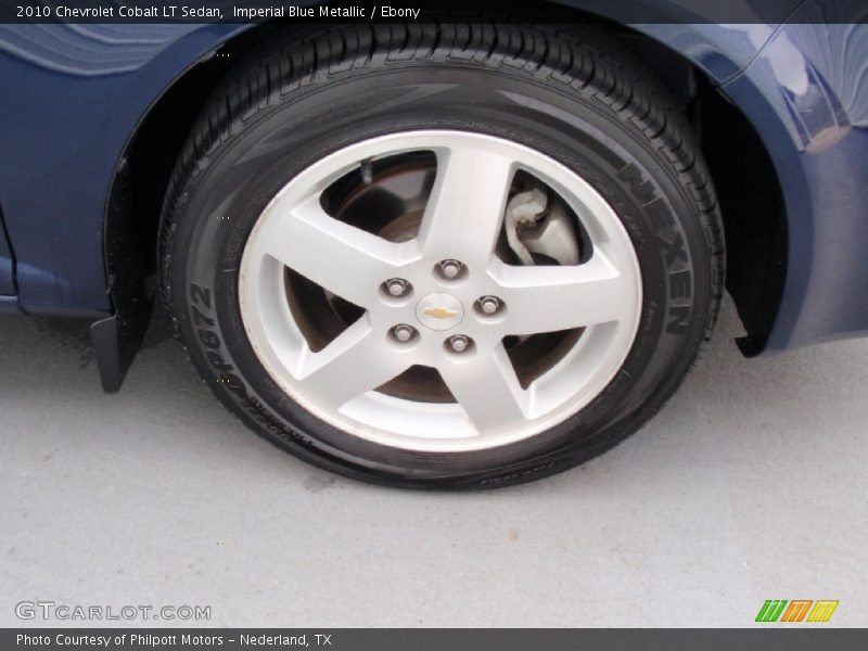 Imperial Blue Metallic / Ebony 2010 Chevrolet Cobalt LT Sedan