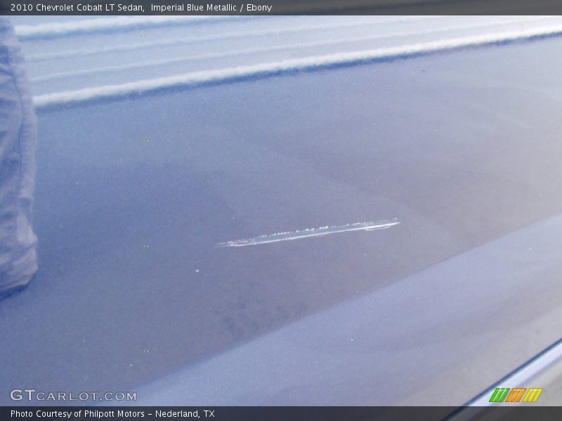 Imperial Blue Metallic / Ebony 2010 Chevrolet Cobalt LT Sedan