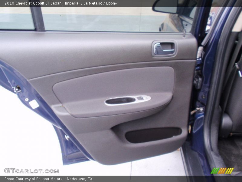 Imperial Blue Metallic / Ebony 2010 Chevrolet Cobalt LT Sedan