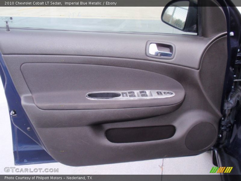 Imperial Blue Metallic / Ebony 2010 Chevrolet Cobalt LT Sedan