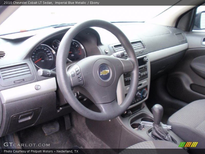 Imperial Blue Metallic / Ebony 2010 Chevrolet Cobalt LT Sedan