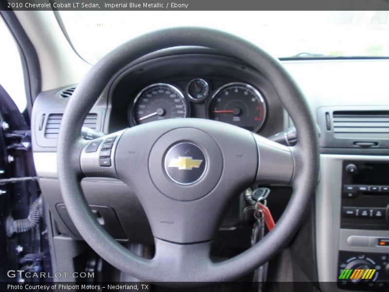 Imperial Blue Metallic / Ebony 2010 Chevrolet Cobalt LT Sedan