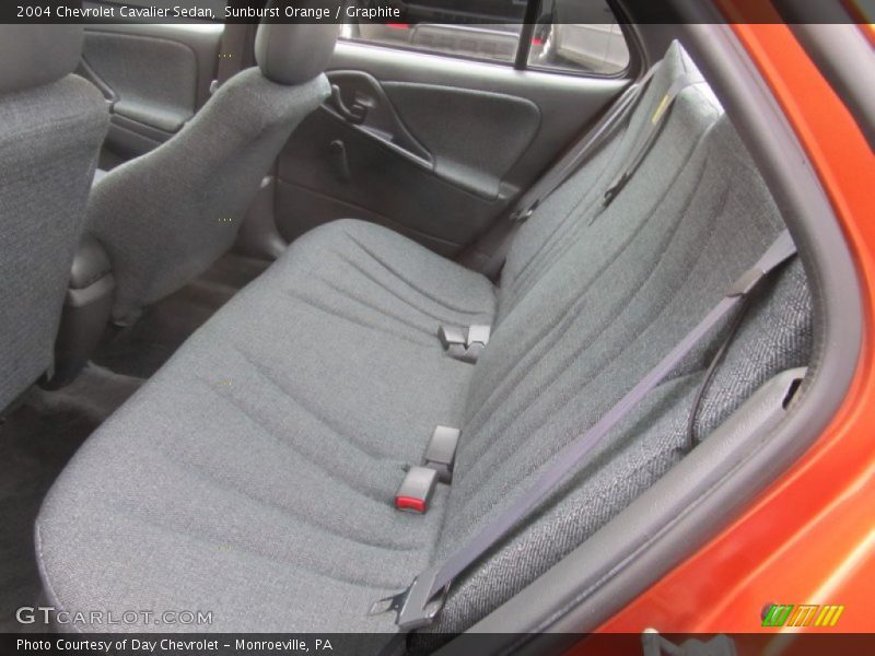 Sunburst Orange / Graphite 2004 Chevrolet Cavalier Sedan