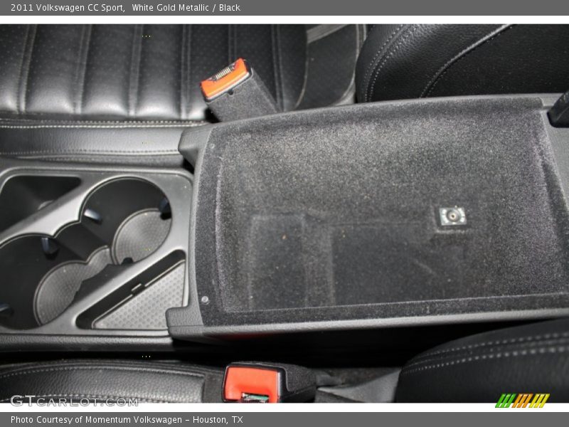 White Gold Metallic / Black 2011 Volkswagen CC Sport