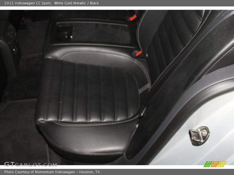 White Gold Metallic / Black 2011 Volkswagen CC Sport