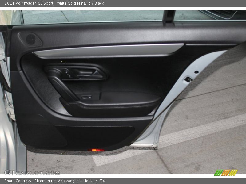 White Gold Metallic / Black 2011 Volkswagen CC Sport