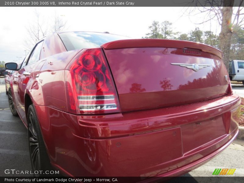 Inferno Red Crystal Pearl / Dark Slate Gray 2010 Chrysler 300 300S V8