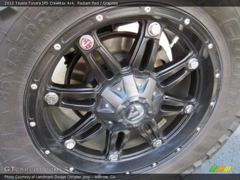 Radiant Red / Graphite 2013 Toyota Tundra SR5 CrewMax 4x4