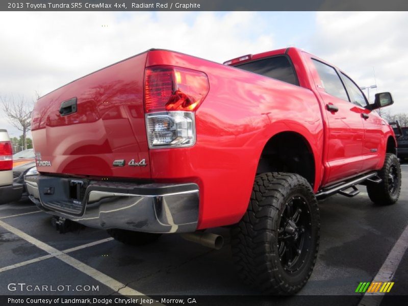 Radiant Red / Graphite 2013 Toyota Tundra SR5 CrewMax 4x4