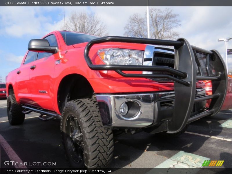 Radiant Red / Graphite 2013 Toyota Tundra SR5 CrewMax 4x4