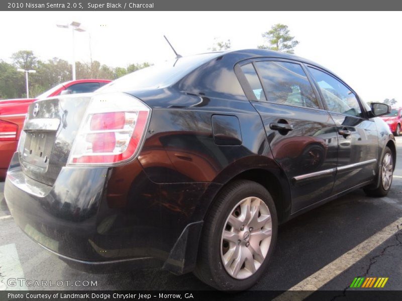 Super Black / Charcoal 2010 Nissan Sentra 2.0 S