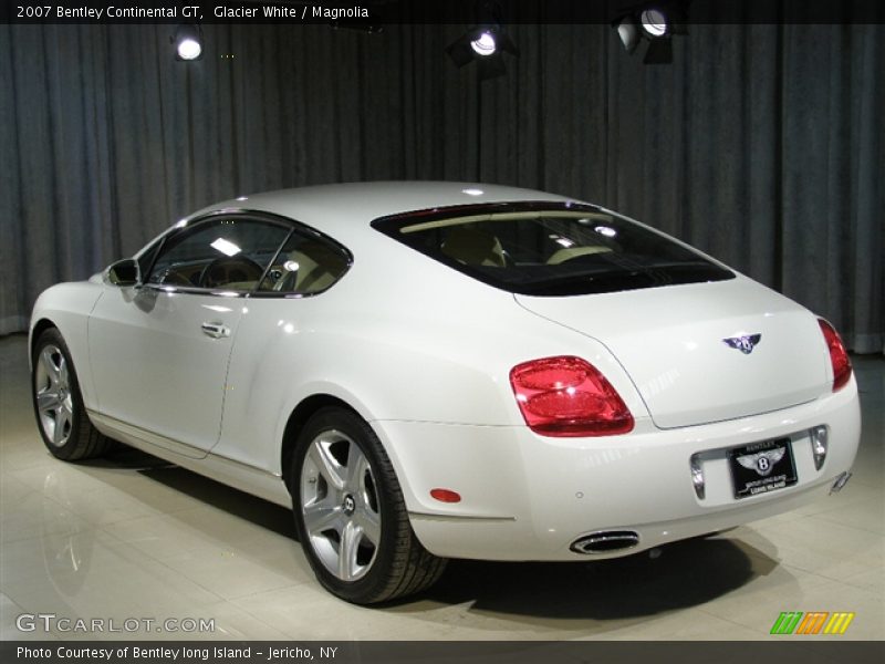 Glacier White / Magnolia 2007 Bentley Continental GT