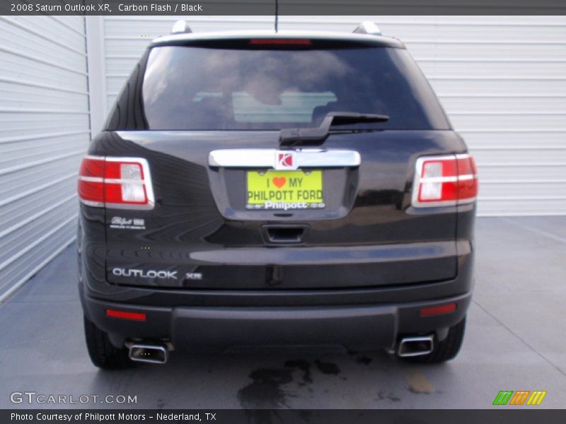 Carbon Flash / Black 2008 Saturn Outlook XR