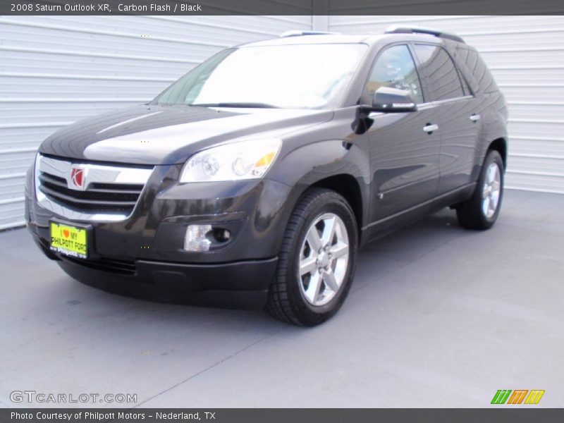 Carbon Flash / Black 2008 Saturn Outlook XR