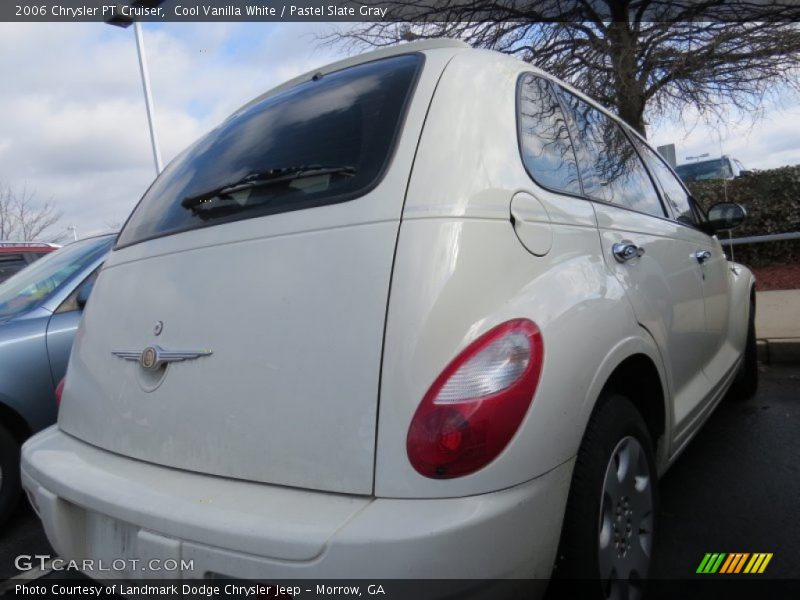 Cool Vanilla White / Pastel Slate Gray 2006 Chrysler PT Cruiser