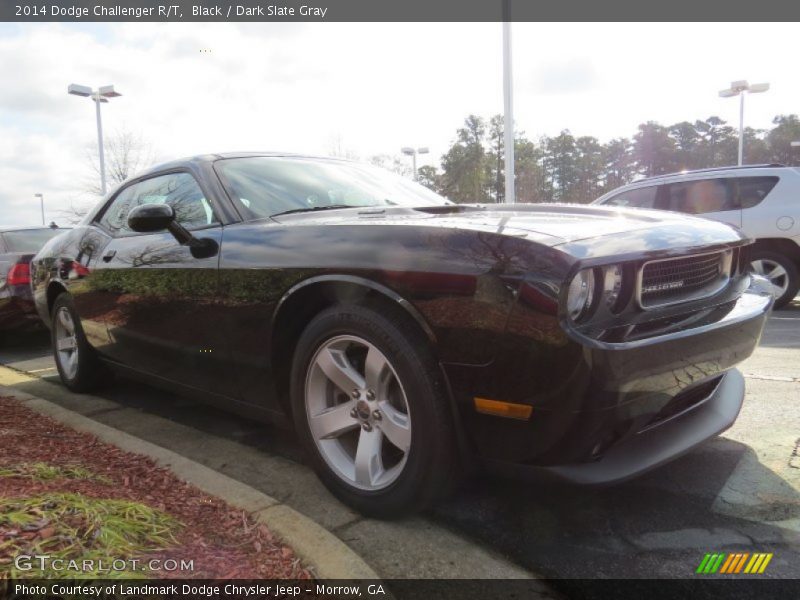 Black / Dark Slate Gray 2014 Dodge Challenger R/T