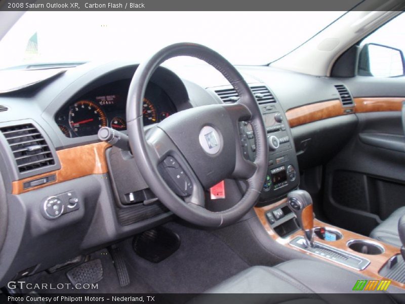 Carbon Flash / Black 2008 Saturn Outlook XR
