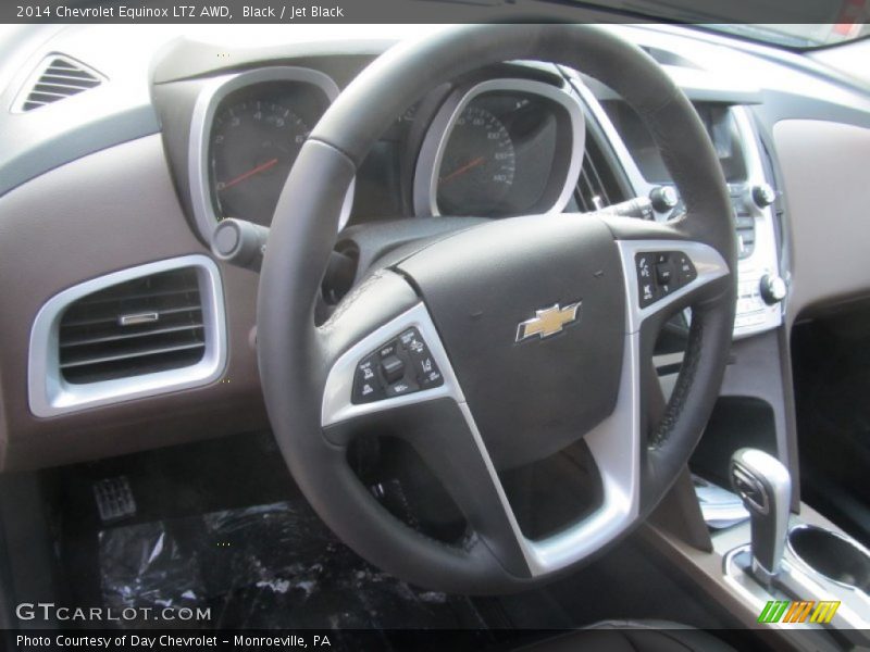 Black / Jet Black 2014 Chevrolet Equinox LTZ AWD