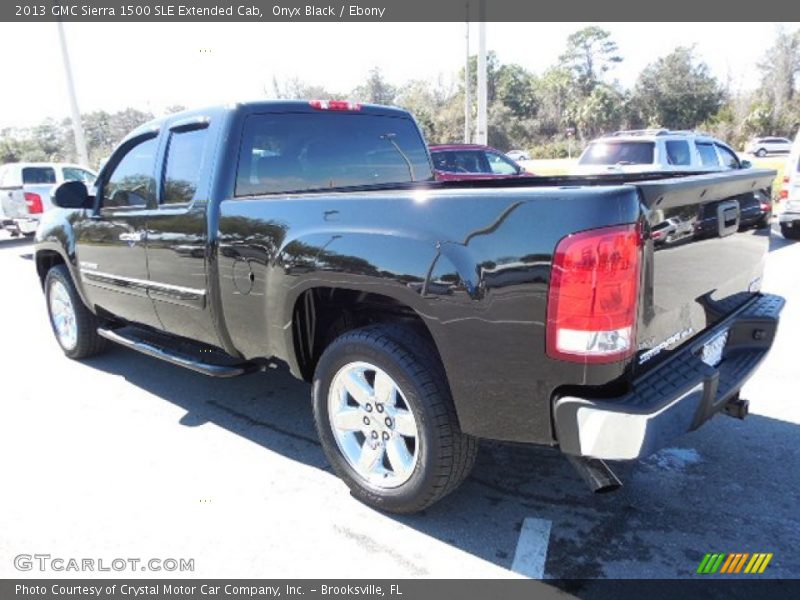 Onyx Black / Ebony 2013 GMC Sierra 1500 SLE Extended Cab